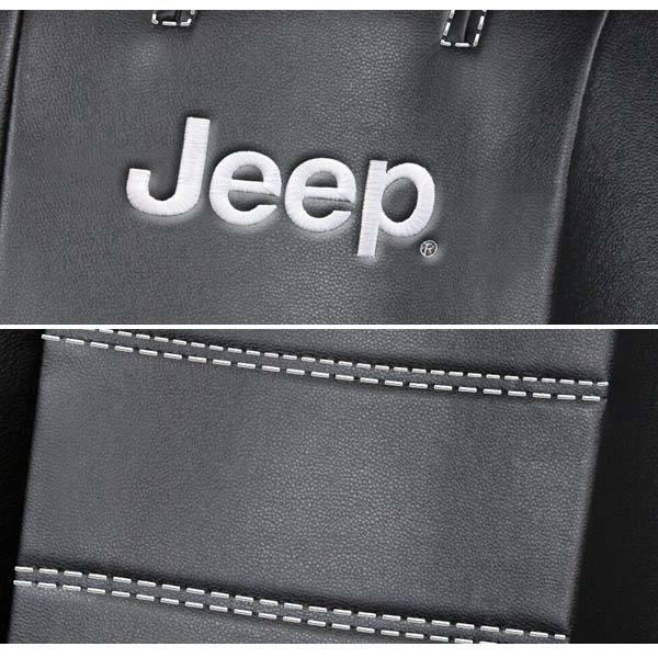 Jeep（ジープ） シートカバー 2席 セット サイドレス フロント