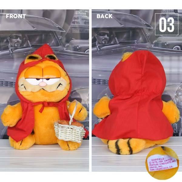 USED品 ガーフィールド ぬいぐるみ M 3種類 ヴィンテージ品 USED品 ガーフィールド ぬいぐるみ M 3種類 ヴィンテージ品