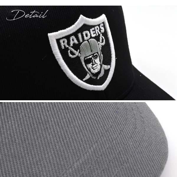 レイダース キャップ ブラック グレー NFL RAIDERS メンズ レイダース キャップ ブラック グレー NFL RAIDERS メンズ