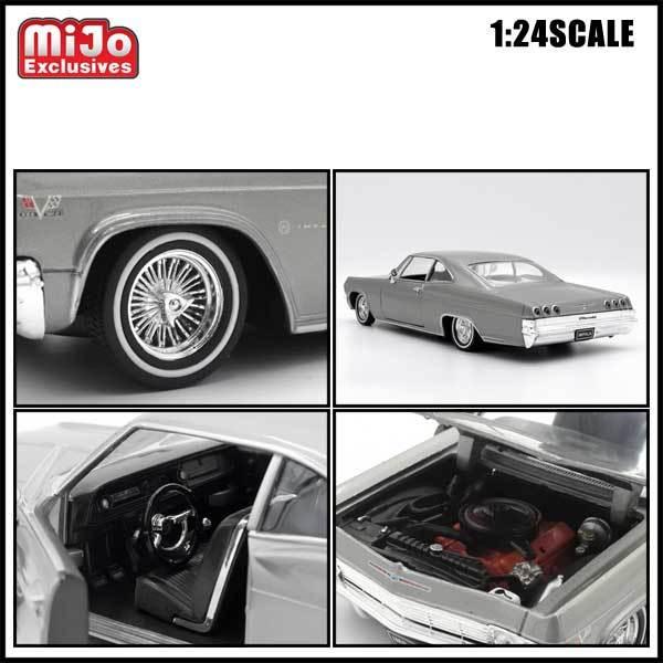 1/24 箱入り ミニカー 1965 Chevrolet Impala SS 396 ワイヤーホイール