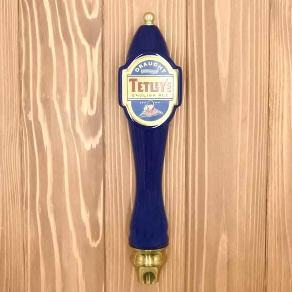 新品 ビアサーバーノブ Tetley's 約28cm シフトノブ テトリー