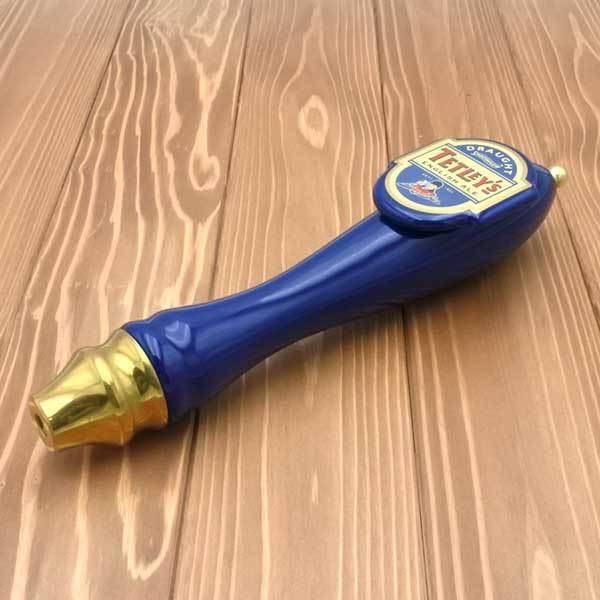 新品 ビアサーバーノブ Tetley's 約28cm シフトノブ テトリー