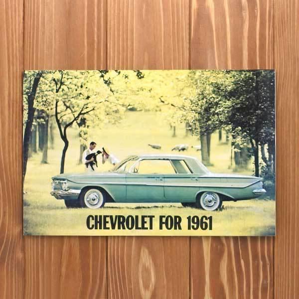 1961 シボレー インパラ パンフレット リーフレット CHEVROLET Impala