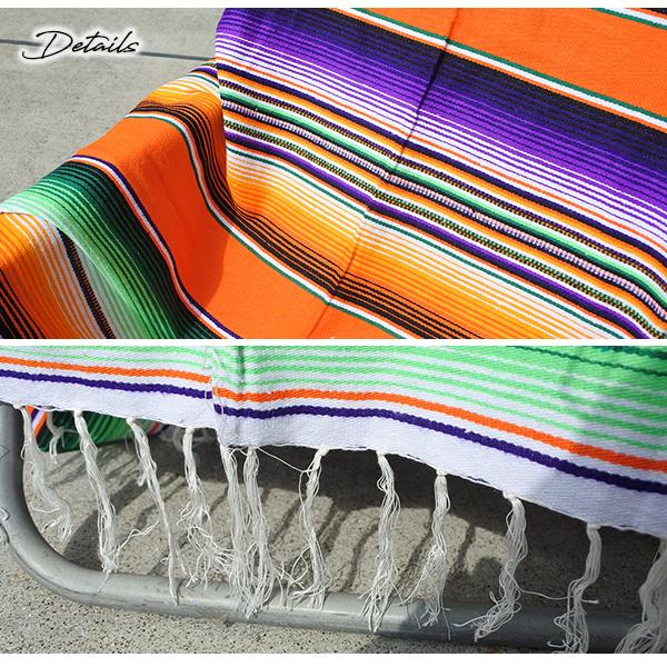 サラペ マルチカラー No.82 メキシカン ラグ 大判 厚手 MEXICO サラペ マルチカラー No.82 メキシカン ラグ 大判 厚手 MEXICO