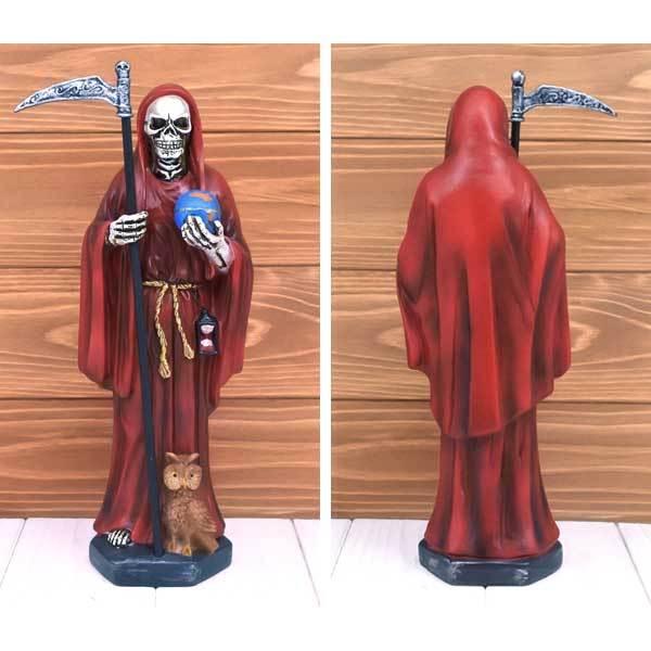 サンタムエルテ オブジェ レッド インテリア St.Muerte サンタ サンタムエルテ オブジェ レッド インテリア St.Muerte サンタ
