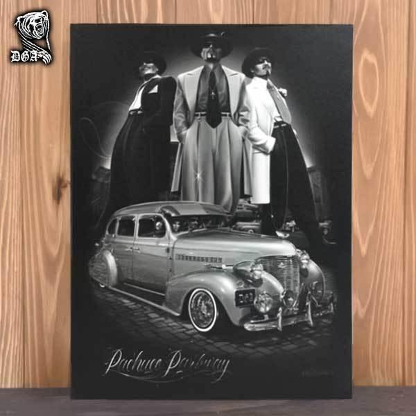 DGA アートパネル 壁掛け PACHUCO PARKWAY キャンバス ファブリック