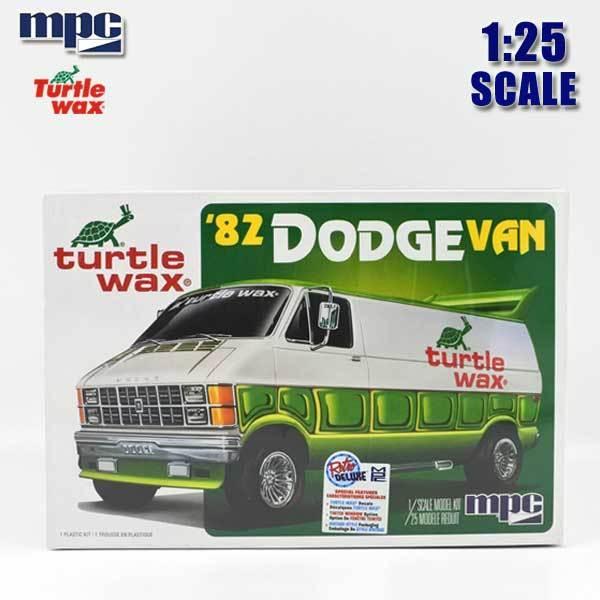 1/25 プラモデル 1982 DODGE VAN ダッジ バン ミニカー DODGE RAM ダッジラム カスタムバン バンライフ turtle wax タートルワックス mpc