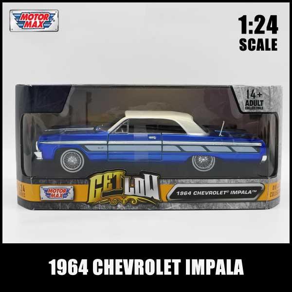 jada toys 1/24 1964 シボレー インパラ ミニカー アメ車 Amazon | MOTORMAX アメ車 ミニカー 1/24 シボレー インパラ