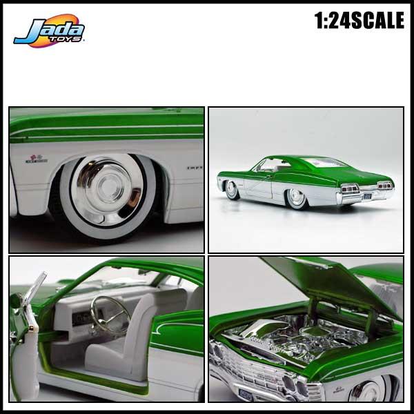 Jada 1/24 箱入り ミニカー 1967 CHEVROLET IMPALA SS キャンディ