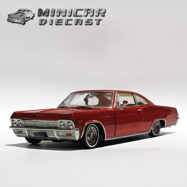 1/24 箱入り ミニカー 1965 Chevrolet Impala SS 396 ワイヤーホイール