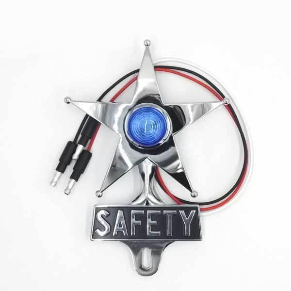 ライセンストッパー SAFETY STAR ブルー セーフティスター カスタム