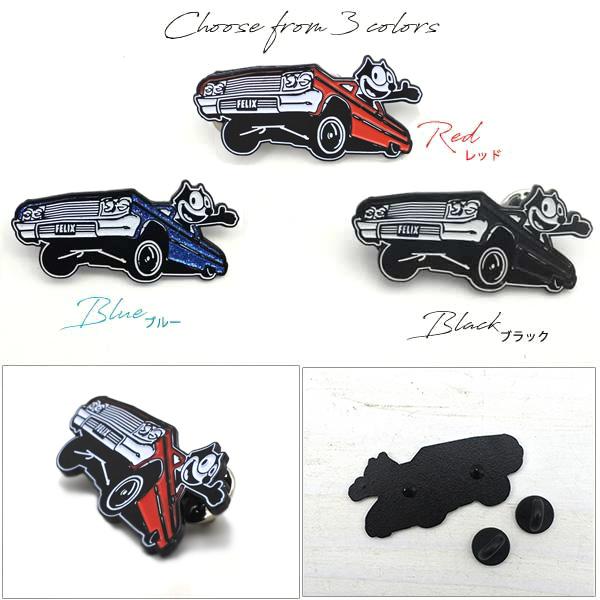 THE FELiX FELIX CHEVROLET ピンバッジ ローライダー THE FELiX FELIX CHEVROLET ピンバッジ ローライダー