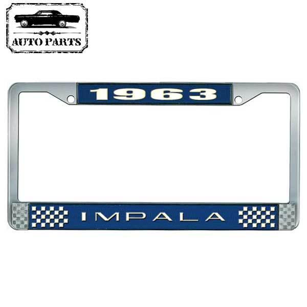シボレー（CHEVROLET） 1963 インパラ ナンバーフレーム ブルー Impala