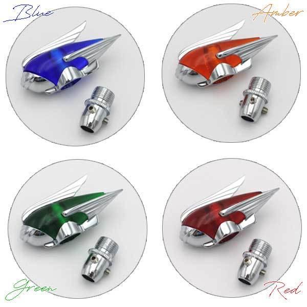 フェンダー ガイド トップ アンテナトッパー 全4色 Chrome フェンダー ガイド トップ アンテナトッパー 全4色 Chrome