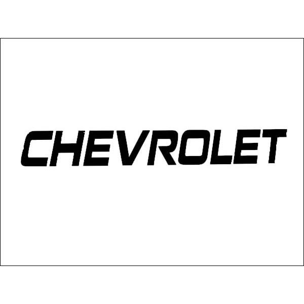 ステッカー CHEVROLET 全2色 ホワイト ブラック 車 バイク デカール 