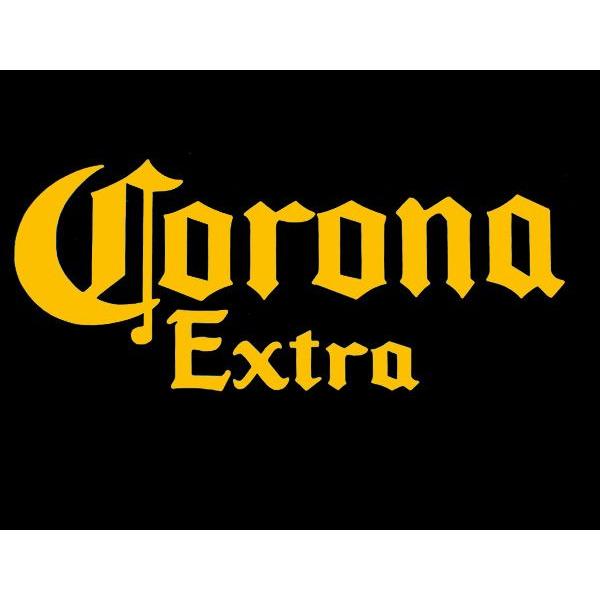 ステッカー コロナビール Sサイズ 全2色 ホワイト イエロー 車