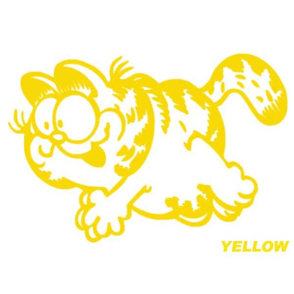 カッティングステッカー ガーフィールド 全2色 Stc Garfield アメリカ雑貨とミニカーのアイカム 通販 Yahoo ショッピング