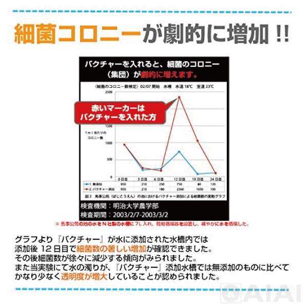 即日発送 バクチャー 水槽 水質浄化活性石 水槽用バクチャー(淡水用