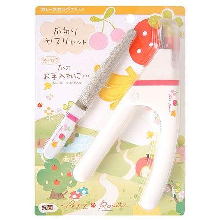 ペッツルート フルーツ村の爪切りヤスリセット : AIAI(アイアイ
