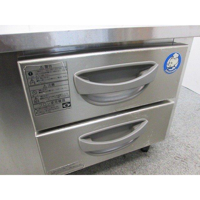 北沢産業 冷凍低ドロワーコールドテーブル KTBW-32FM3 中古 1 北沢産業 冷凍低ドロワーコールドテーブル KTBW-32FM3 中古 1