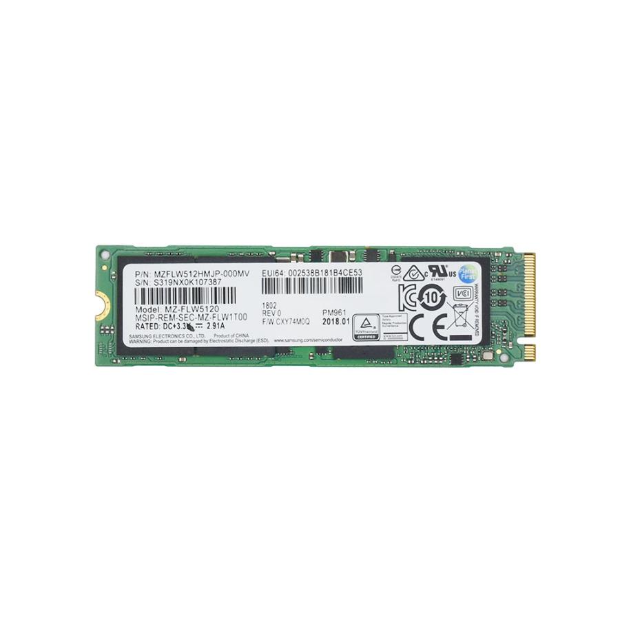 SAMSUNG（サムスン） M.2 2280 NVMe SSD 512GB 中古品 MZ-FLW5120