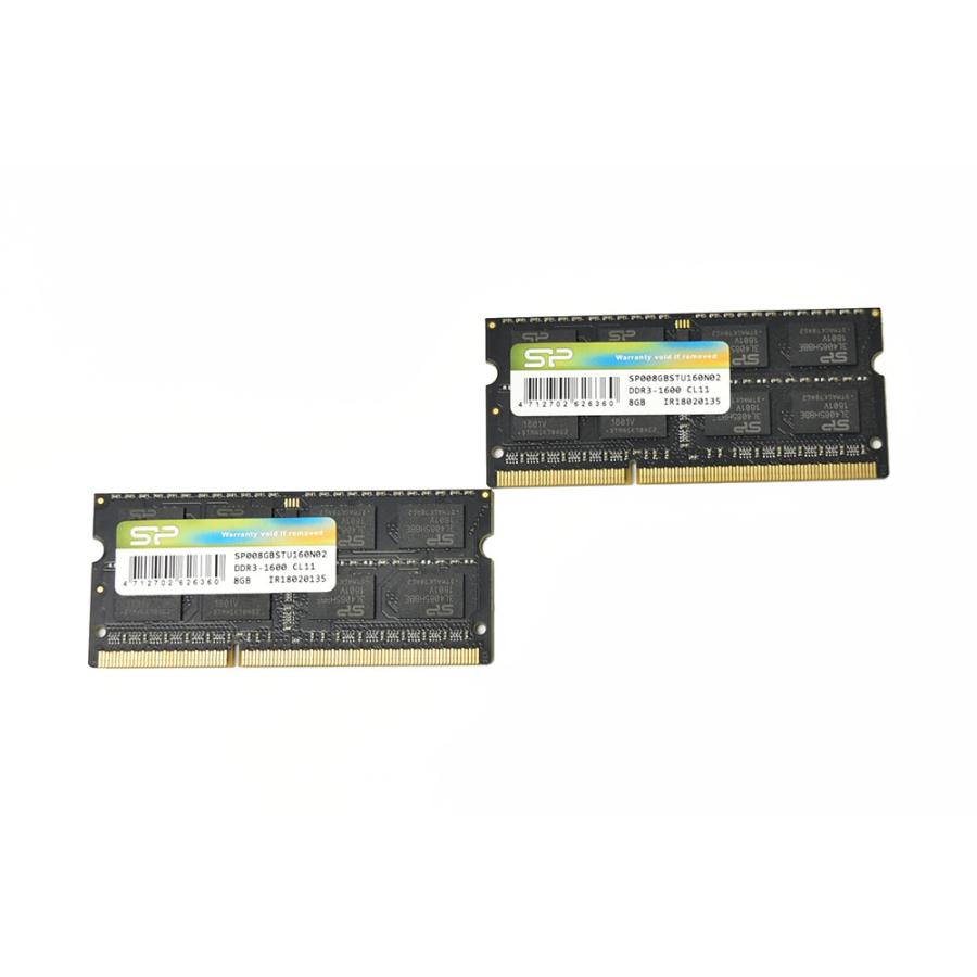 Silicon Power（シリコンパワー） メモリ DDR3-1600 8GB × 2枚 合計