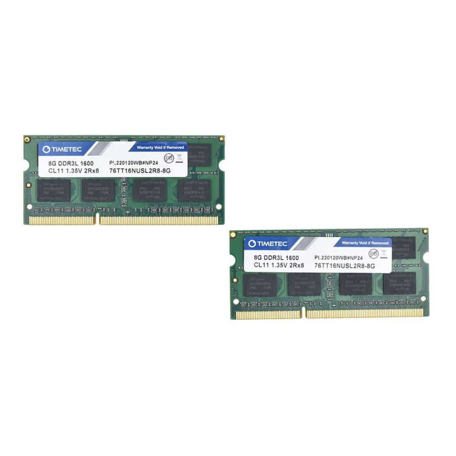 TIMETEC（タイムテック） メモリ TIMETEC DDR3L 1600 PC3L-12800 8GB×2