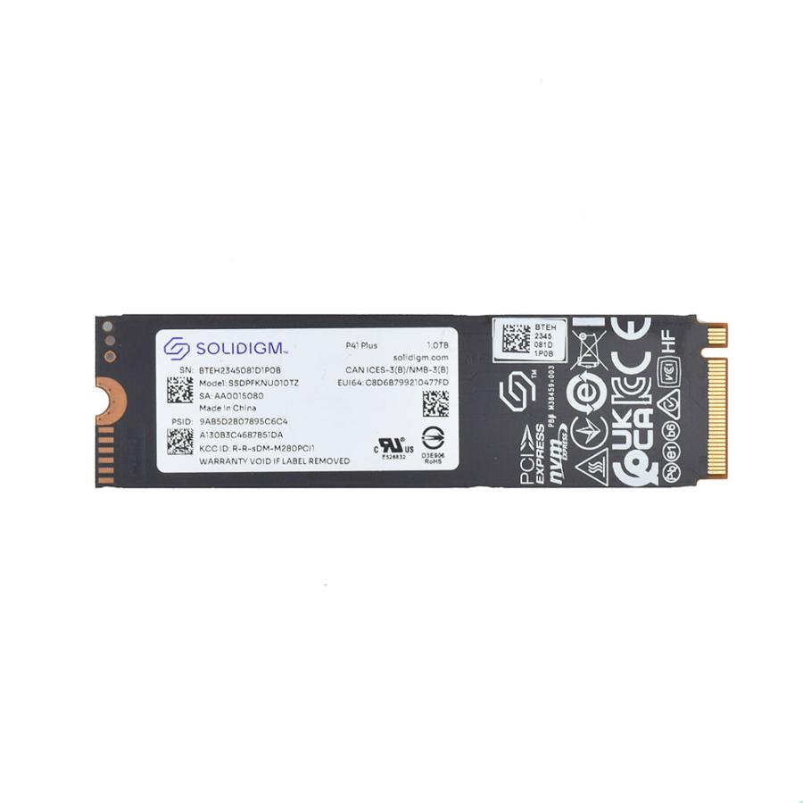 Solidigm（ソリダイム） M.2 2280 SSD 1TB (1000GB) Solidigm P41 Plus