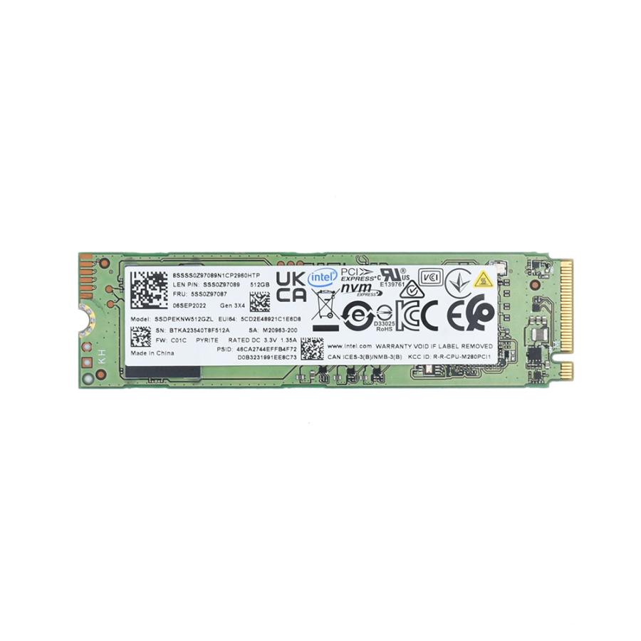 インテル（intel） M.2 2280 NVMe SSD 512GB Intel 660p Series