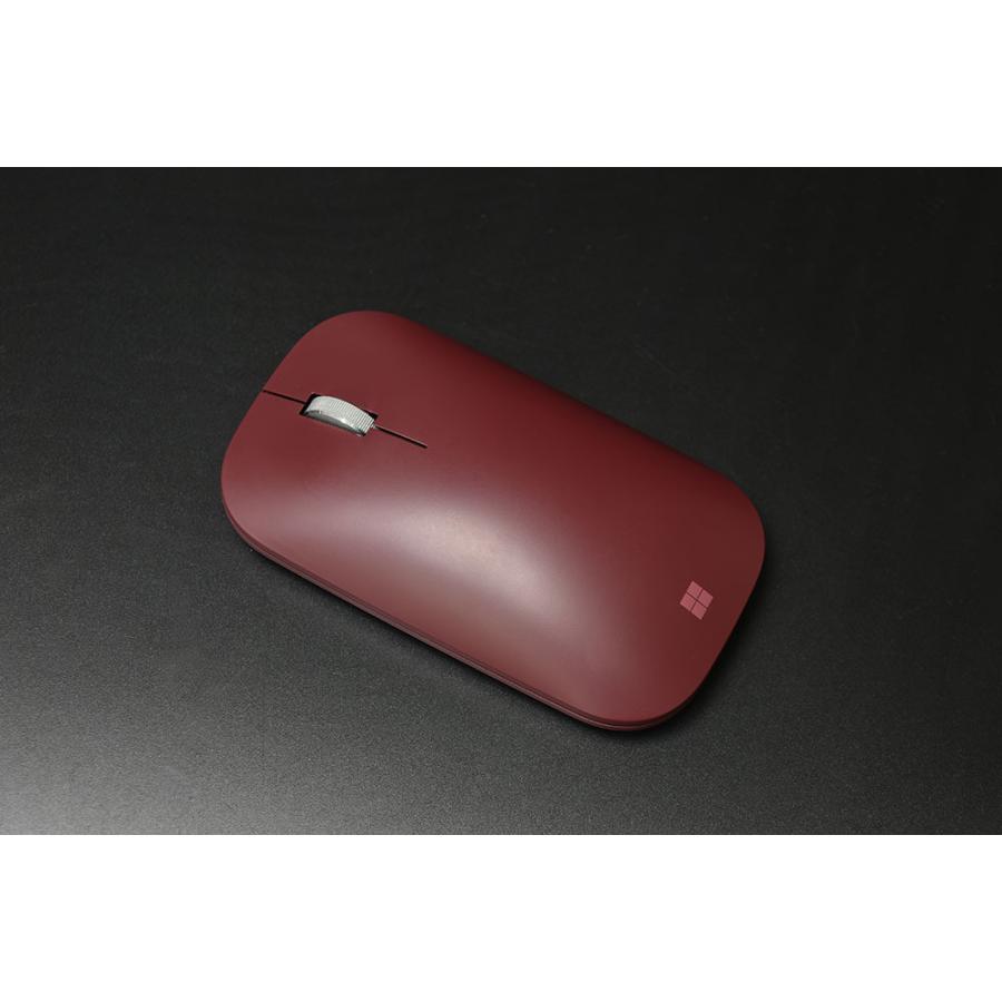 当日発送 Microsoft Surface Mobile Mouse 1679 バーガンディ モバイル マウス 中古品 1-414-4　マイクロソフト パーツ 部品｜aidemac｜02