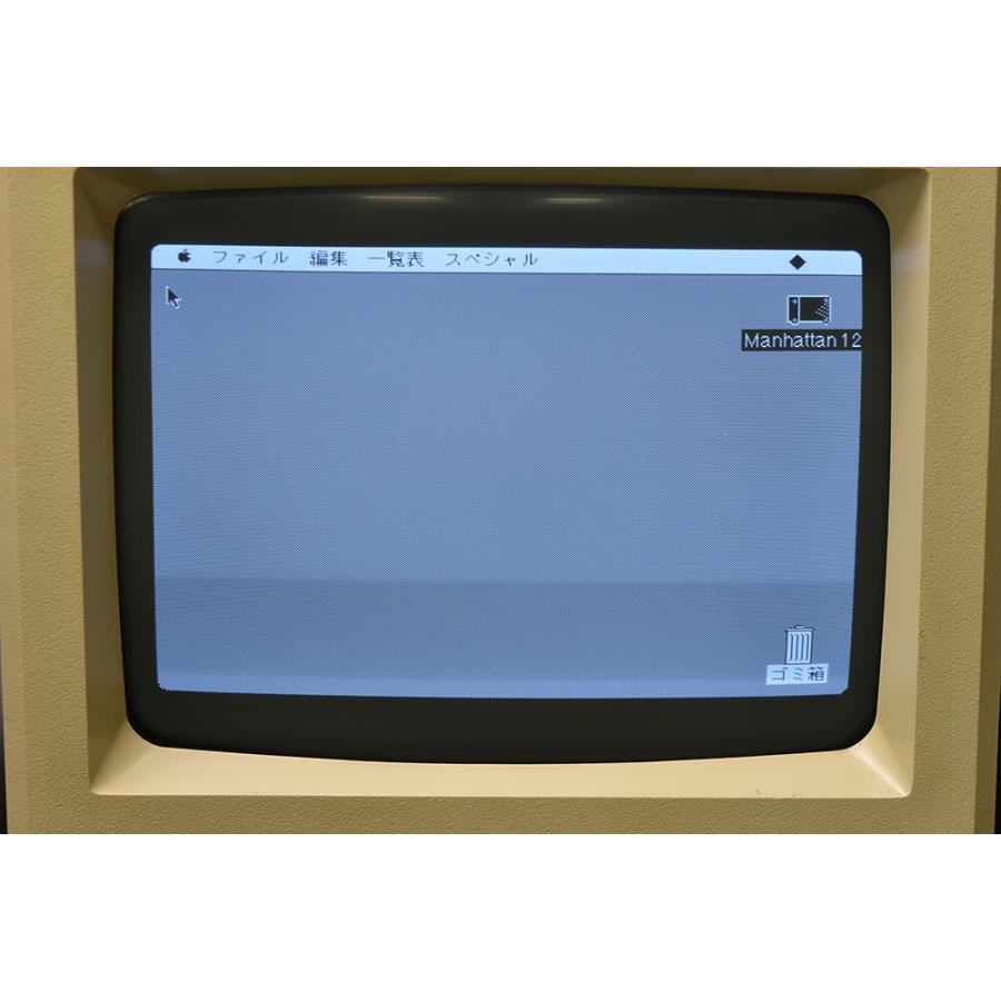 Apple Macintosh Plus M0001A キーボード マウス 外付HDD 起動確認 まで マッキントッシュ プラス