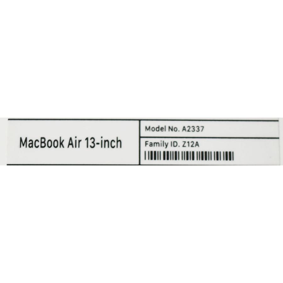 MacBook Air Apple 13インチ M1 A2337 2020 元箱のみ 中古品 12