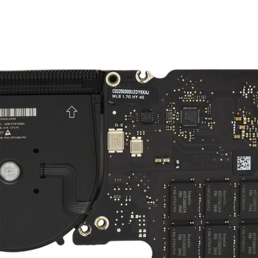 MacBook Air 11 inch 2012 A1465　Core i5 1.7GHz 4GB Intel HD Graphics 4000 ロジックボード 中古品 2-0624-3 マザー｜aidemac｜03