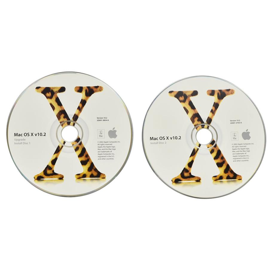 Apple 当日発送 Mac OS X 10.2 アップグレード インストール