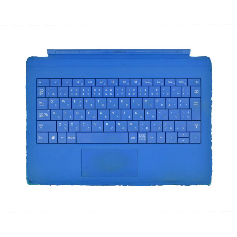 Surface Pro Microsoft 3 1631 タイプカバー キーボード 1644 ブルー
