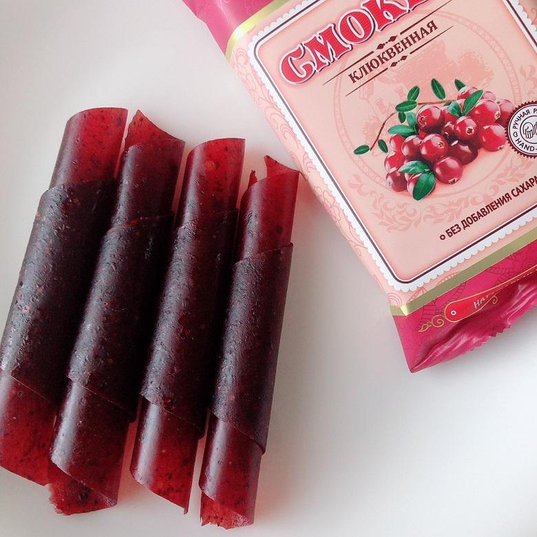 ロシアのお菓子。スモクワ（SMOKVA)。クランベリー味。 |  | 05