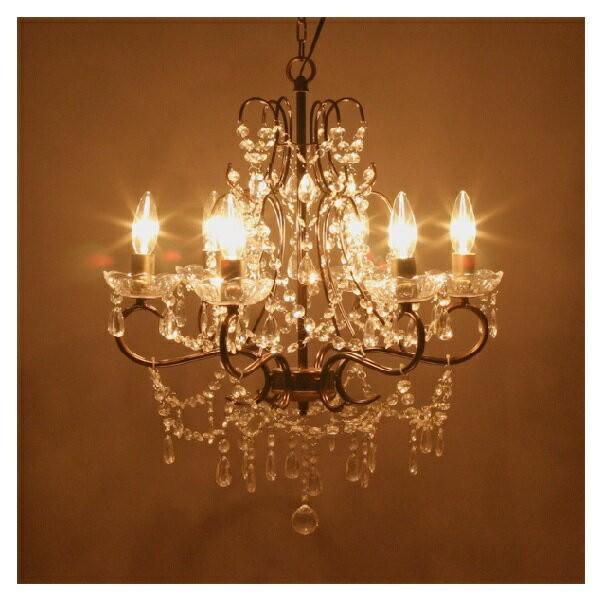 シャンデリア Emma エマ 6灯 ダークゴールド : aifa インテリア雑貨  