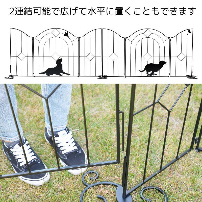 フェンス ゲート ローフェンス 門扉 片開き 屋外 庭 ガーデン ペット