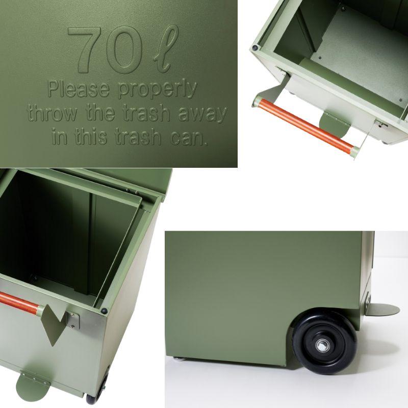 ゴミ箱 大容量 70L 屋外ストッカー 分別ストッカー ごみ箱