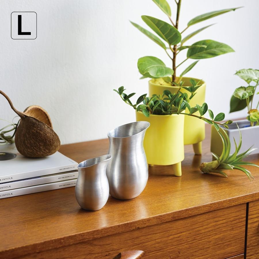 水やりにちょうど良いアルミの水差し L Horn Please 志成販売 : aifa