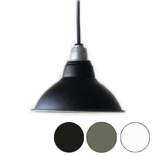 Horn Please アルミ ランプシェード ラウンデッシュ 選べる3color Horn