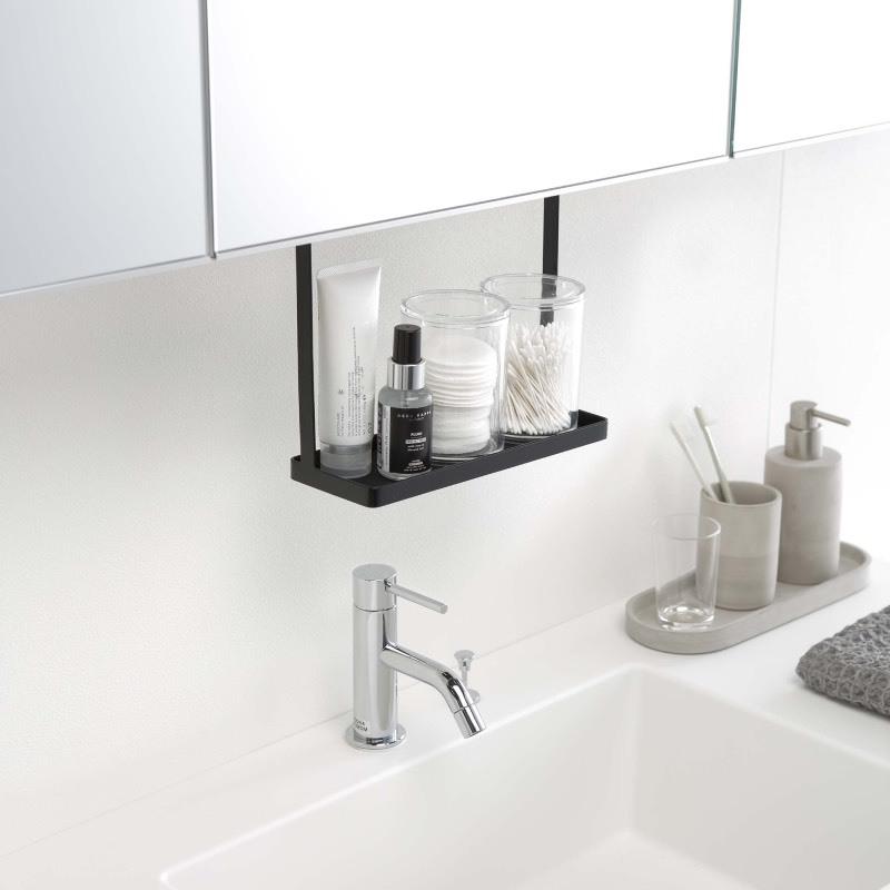 吊り戸棚下ラック 棚 洗面所 収納 吊り下げ 吊戸棚下 ラック つり戸棚 収納ラック Yamazaki 山崎実業 Tower 洗面戸棚下ラック タワー Yz 4998 4999 Aifa インテリア雑貨 通販 Yahoo ショッピング