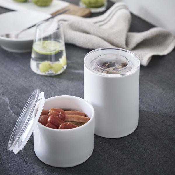 キャニスター 保存容器 陶器 食品保存 調味料 スパイス 小分け キッチン収納 おしゃれ モノトーン Yamazaki 山崎実業 Tower Yz 5114 5115 Aifa インテリア雑貨 通販 Yahoo ショッピング