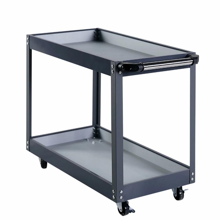 ツールワゴン ツールカート キャスター付き 工具ワゴン 工具カート 多機能 自動車修理 大容量 工具収納 360°回転 DIY ガレージ工具箱 ドライバーホルダー 耐荷_9