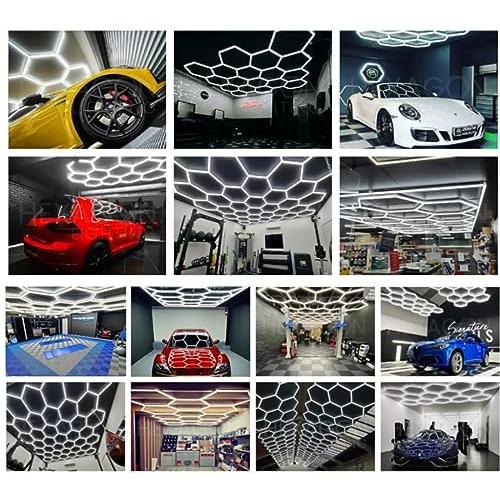 ガレージ 照明 led プロの自動車美容ハニカム ライト/ガレージ照明 Led ガレージ照明LED天井照明ハニカムライト