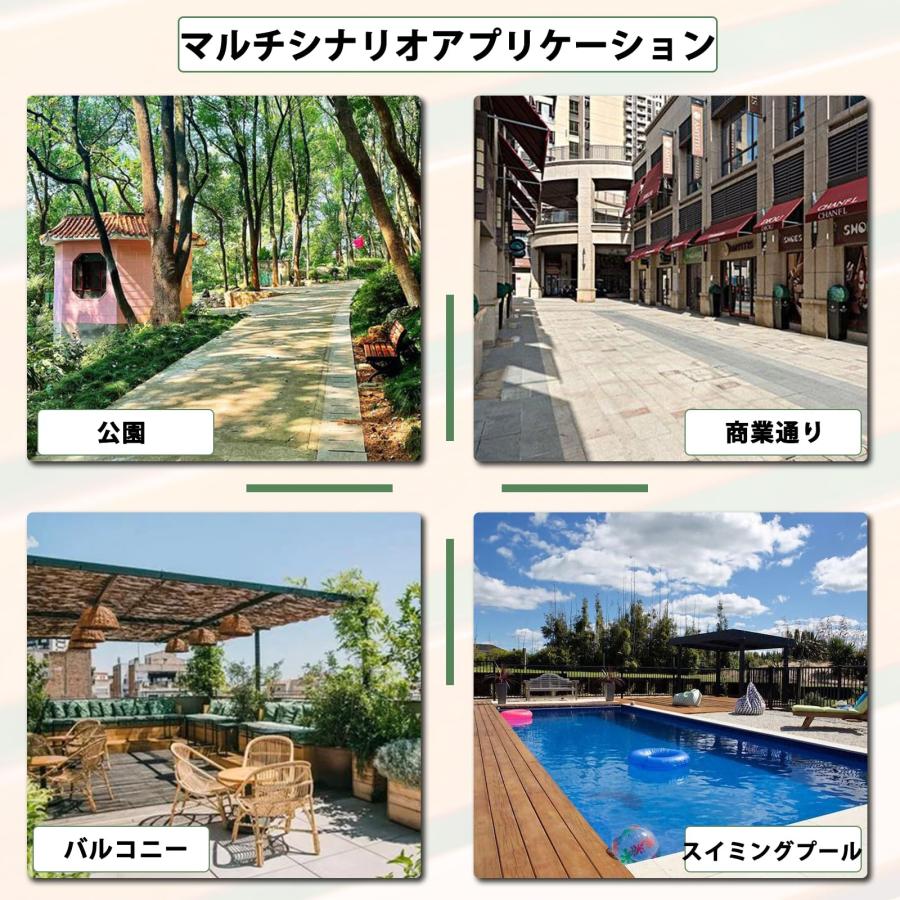 ガーデンベンチ 屋外用ベンチ 公園のベンチ 園芸用ベンチ 庭のベンチ 屋外用ベンチチェア 屋外ベンチ 背もたれなし 耐荷重約400kg 耐日光性 雨に強い 防腐木材_6