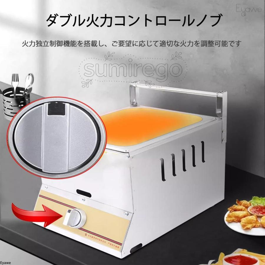 大型 ガスフライヤー 業務用フライヤー 複数仕様ダブルシリンダー