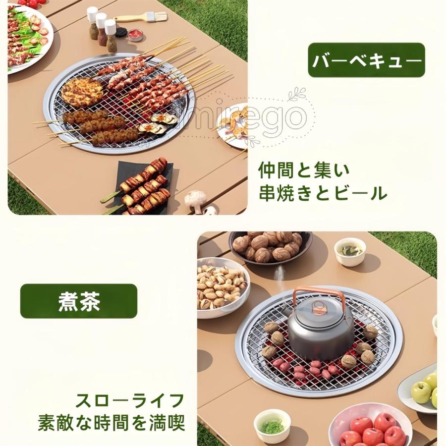テーブルファイヤーピット 焚き火台 ファイヤーピット 多機能