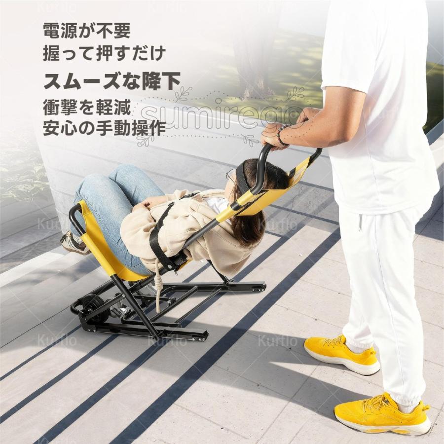 折りたたみ式 階段手動昇降機 避難用担架 介護用 高齢者階段移動補助チェア 階段椅子 折りたたみ式 階段昇降機 避難用担架 ストレッチャー 手動