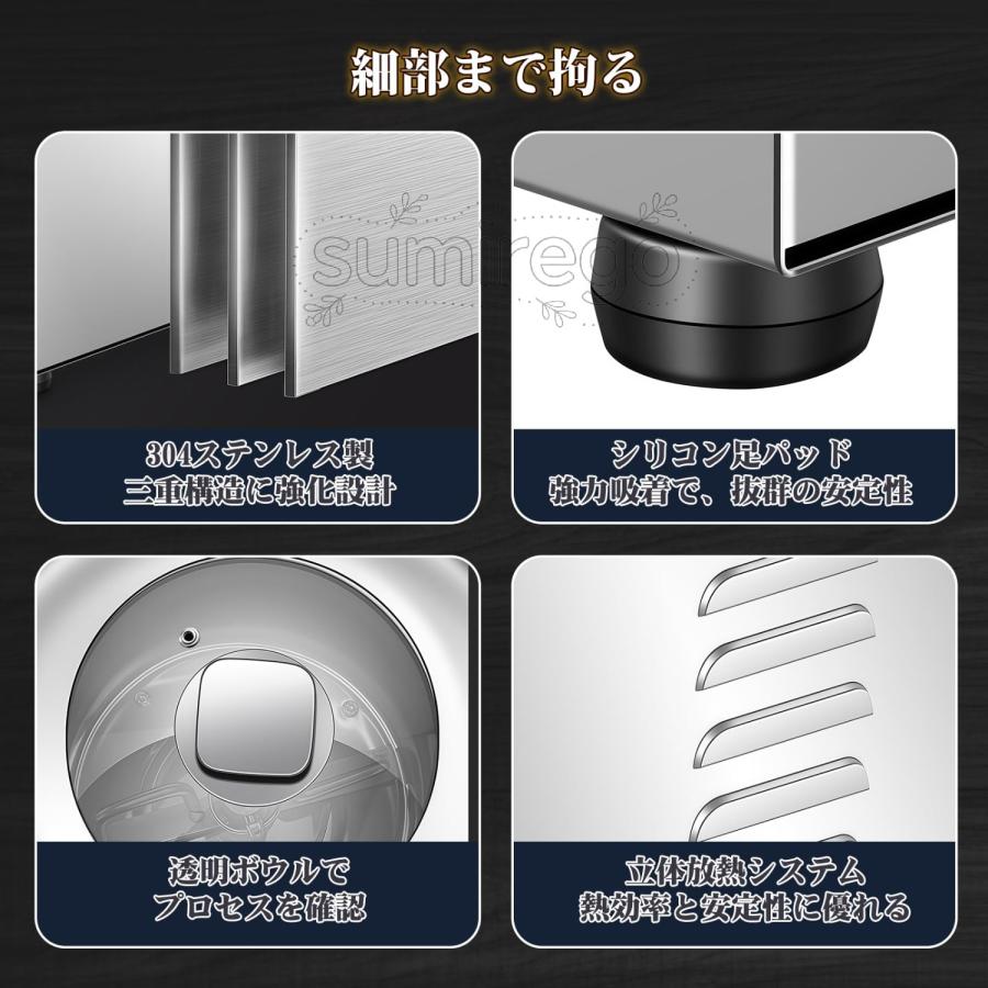 パンこね機 生地こね機 パンニーダー 3in1 【304ステンレス 生地こね